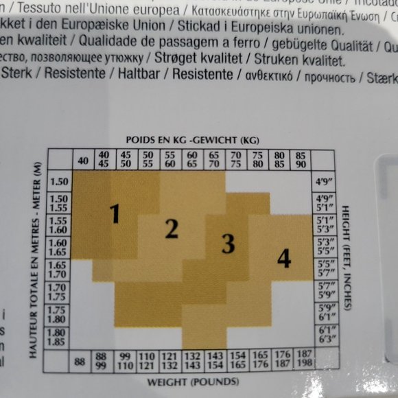 DIM (Signature Couture) sheerest nylons with Sexy back seam - Picture 3 of 3